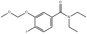 N,N-DIETHYL-4-IODO-2-(METHOXY-METHOXY)-BENZAMIDE Struktur