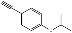 1-ETHYNYL-4-ISOPROPOXY-BENZENE Struktur