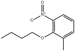 2-Butoxy-3-nitrotoluene Struktur