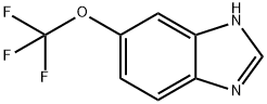 5-TRIFLUOROMETHOXY-1H-BENZIMIDAZOLE Struktur