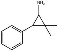 Cyclopropylamine,  2,2-dimethyl-3-phenyl-  (7CI) Struktur