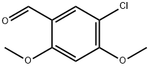 5-Chloro-2,4-dimethoxy-benzaldehyde Struktur