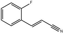 2-Propenenitrile,3-(2-fluorophenyl)-,(2E)-(9CI) Struktur