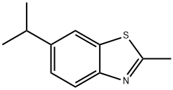 Benzothiazole, 6-isopropyl-2-methyl- (7CI) Struktur