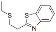 Benzothiazole, 2-[2-(ethylthio)ethyl]- (7CI) Struktur