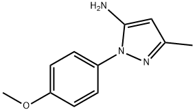 1-(4-METHOXYPHENYL)-3-METHYL-1H-PYRAZOL-5-YLAMINE Struktur