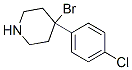 4-(4-Chlorophenyl)-4-Bromopiperide Struktur