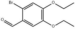 2-BROMO-4,5-DIETHOXYBENZALDEHYDE Struktur