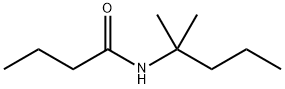 Butyramide,  N-(1,1-dimethylbutyl)-  (7CI) Struktur