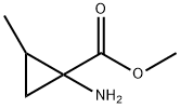 Cyclopropanecarboxylic acid, 1-amino-2-methyl-, methyl ester (9CI) Struktur