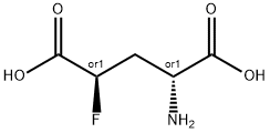 DL-THREO-4-FLUOROGLUTAMIC ACID Struktur