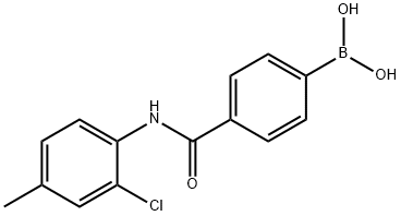 4-(2-CHLORO-4-METHYLPHENYLCARBAMOYL)PHENYLBORONIC ACID price.