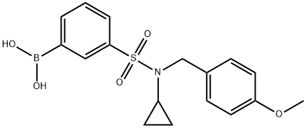 3-[N-CYCLOPROPYL-N-(4-METHOXYBENZYL)SULFAMOYL]PHENYLBORONIC ACID price.