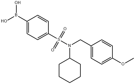 4-(N-CYCLOHEXYL-N-(4-METHOXYBENZYL)SULFAMOYL)PHENYLBORONIC ACID price.