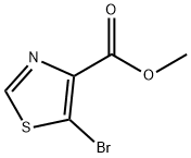 METHYL 5-BROMO-1,3-THIAZOLE-4-CARBOXYLATE 97 Struktur