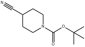 1-Boc-4-cyanopiperidine Struktur