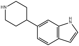 6-(PIPERIDIN-4-YL)-1H-INDOLE Struktur