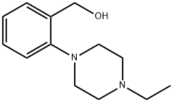 2-(4-N-Ethylpiperazinyl)benzyl alcohol Struktur