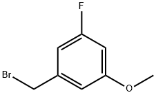 3-Fluoro-5-methoxybenzyl bromide Struktur