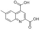 6-METHYLQUINOLINE-2,4-DICARBOXYLIC ACID Struktur