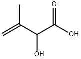 2-hydroxy-3-Methylbut-3-enoic acid Struktur