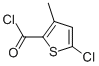 2-Thiophenecarbonylchloride,5-chloro-3-methyl-(9CI) Struktur