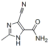 1H-Imidazole-5-carboxamide,  4-cyano-2-methyl- Struktur