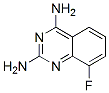 8-FLUORO-QUINAZOLINE-2,4-DIAMINE Struktur