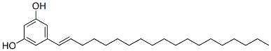 5-(n-nonadecenyl)resorcinol Struktur