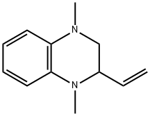 Quinoxaline, 1,2,3,4-tetrahydro-1,4-dimethyl-2-vinyl- (7CI) Struktur