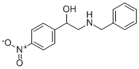 2-(BENZYLAMINO)-1-(4-NITROPHENYL)ETHAN-1-OL Struktur