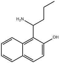 1-(1-AMINOBUTYL)-NAPHTHALEN-2-OL Struktur