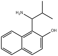 1-(1-AMINO-2-METHYL-PROPYL)NAPHTHALEN-2-OL Struktur