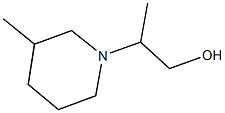 2-(3-METHYLPIPERIDIN-1-YL)PROPAN-1-OL Struktur