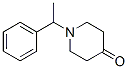 1-(1-Phenyl)ethyl-4-piperidone Struktur