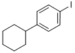 BENZENE, 1-CYCLOHEXYL-4-IODO- Struktur