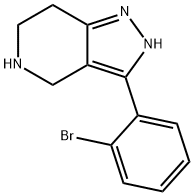 3-(2-BROMOPHENYL)-4,5,6,7-TETRAHYDRO-2H-PYRAZOLO[4,3-C]PYRIDINE
 price.