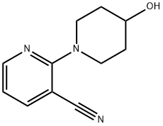 4-Hydroxy-3,4,5,6-tetrahydro-2H-[1,2']bipyridinyl-3'-carbonitrile, 98+% C11H13N3O, MW: 203.04 Struktur