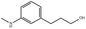 3-METHYLAMINOPHENYLPROPANOL Struktur