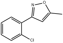 3-(2-CHLOROPHENYL)-5-METHYLISOOXAZOLE Struktur