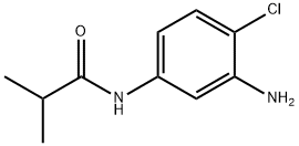 N-(3-amino-4-chlorophenyl)-2-methylpropanamide Struktur