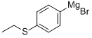 4-(ETHYLTHIO)PHENYLMAGNESIUM BROMIDE Struktur