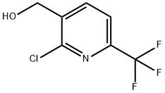 (2-chloro-6-(trifluoromethyl)pyridin-3-yl)methanol Struktur