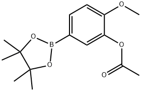 3-ACETOXY-4-METHOXYPHENYLBORONIC ACID, PINACOL ESTER price.