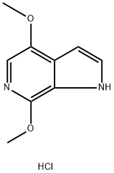 4,7-DiMethoxy-6-azaindole Hydrochloride Struktur