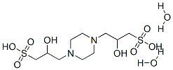 POPSO DIHYDRATE Struktur