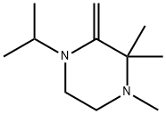 Piperazine, 4-isopropyl-1,2,2-trimethyl-3-methylene- (7CI) Struktur