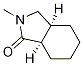 (3aS,7aR)-octahydro-2-Methyl-1H-Isoindol-1-one Struktur