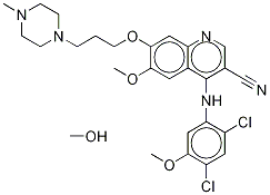 Bosutinib Methanoate Struktur