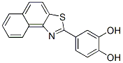 2-(3,4-dihydroxyphenyl)naphtho(1,2-d)thiazole Struktur